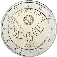 Image of Portugal 2 euros commemorative coin