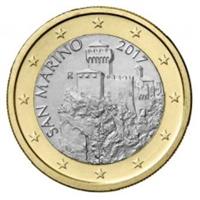 Image of San Marino 1 euro coin