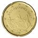 San Marino 20 cents 2017