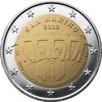 Image of San Marino 2 euros commemorative coin