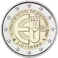 Image of Slovakia 2 euros commemorative coin