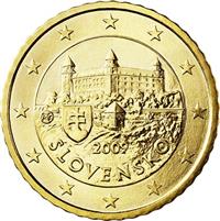Image of Slovakia 50 cents coin