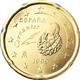 Spain 20 cents 2001