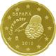 Spain 20 cents 2010