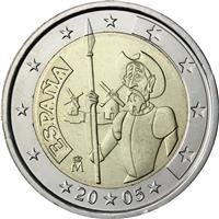 Image of Spain 2 euros commemorative coin