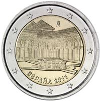 Image of Spain 2 euros commemorative coin