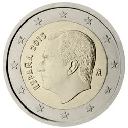 Obverse of Spain 2 euros 2018 - King Philip VI