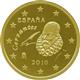 Photo of Spain 50 cents Miguel de Cervantes