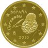 National side of Spain 50 cents coin