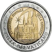 Image of Vatican 2 euros commemorative coin