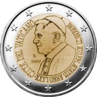 Image of Vatican 2 euros commemorative coin