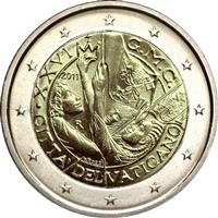 Image of Vatican 2 euros commemorative coin