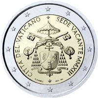 Image of Vatican 2 euros commemorative coin