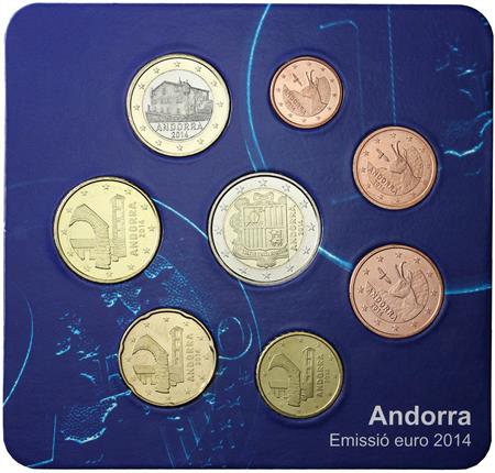 Obverse of Andorra Starter kit 2014