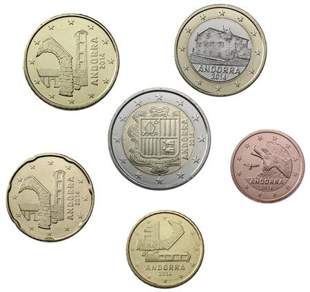 Obverse of Andorra Year Set  2014