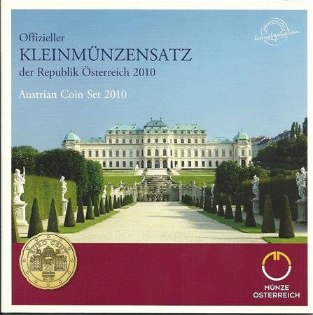 Obverse of Austria Official Blister 2010