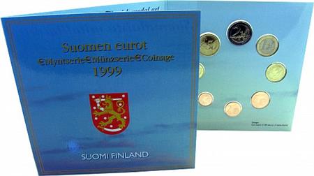 Obverse of Finland Official Blister 1999