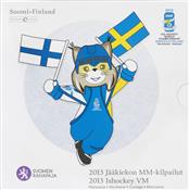 Obverse of Official Blister - Ice Hockey World Championship KMS Set