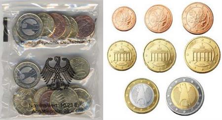 Obverse of Germany Starter Kit - Mintmark D 2002