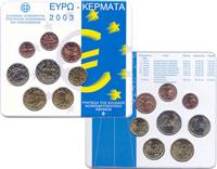 Obverse of Greek Official Blister KMS Set