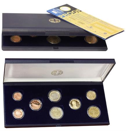 Obverse of Greece Proof Set 2011