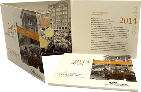 Obverse of Netherlands Official Blister 2014