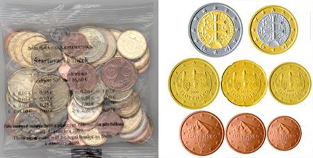 Obverse of Slovakia Starter Kit 2009