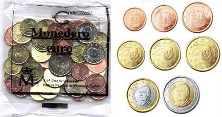 Obverse of Spain Starter Kit 2002