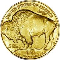 American Buffalo 50 Gold coin - Reverse
