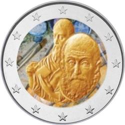 Obverse of Greece 2 euros 2014 - 400 Years since the Death of El Greco