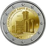 Obverse of Greek 2 euros coin