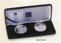 Obverse of Greek Athens 2004 Blister (Silver B) KMS Set