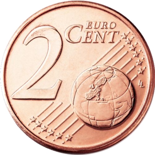 SET of Euro cents 2003-1 cent  2 cents UNC FINLAND
