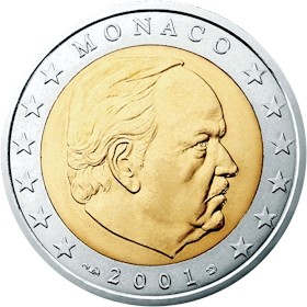 Monaco MON 9 2011 Stgl./unzirkuliert 2011 Kursmünze 2 Euro 