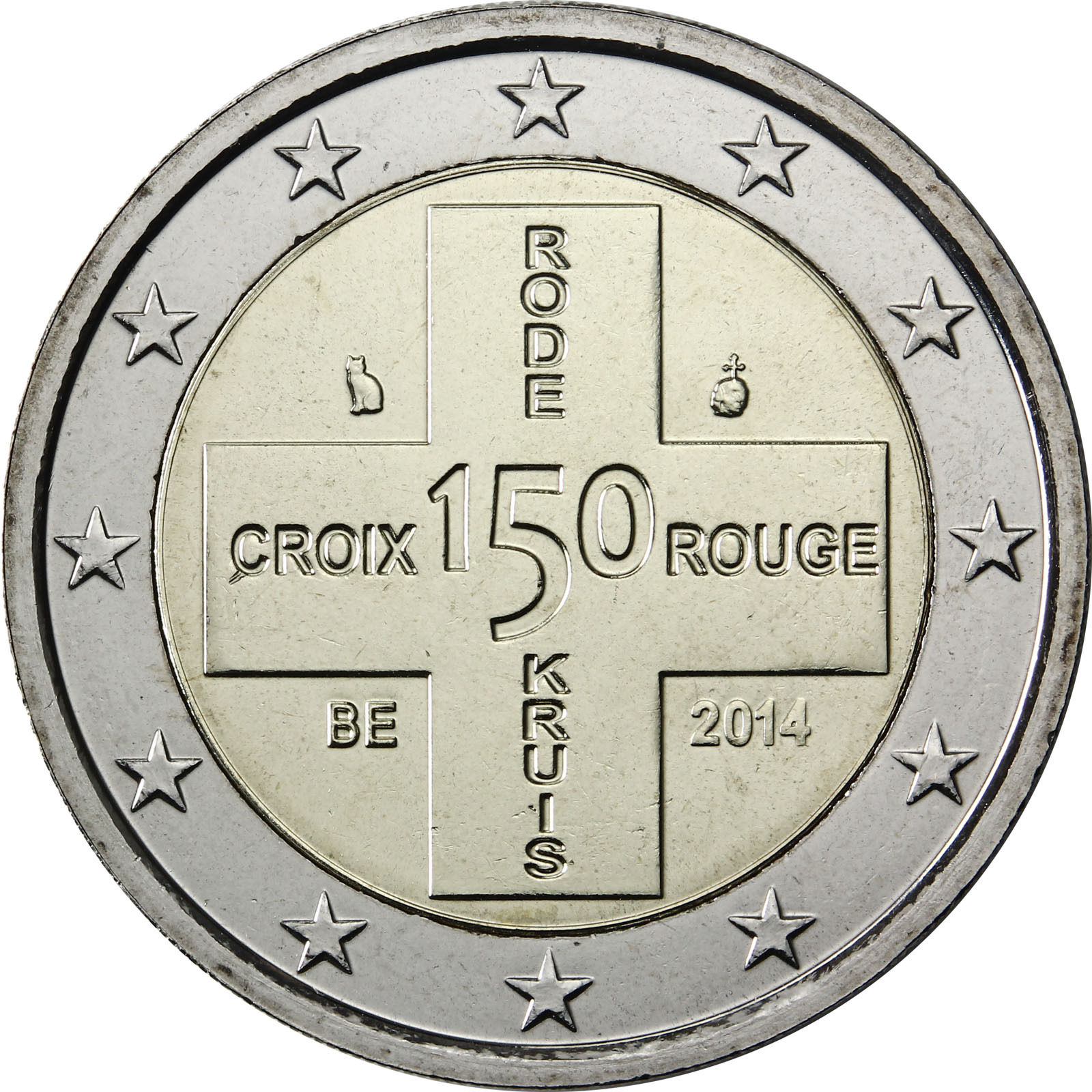 Belgium 2 Euro 2014 150 Years Belgium Red Cross Eur25198