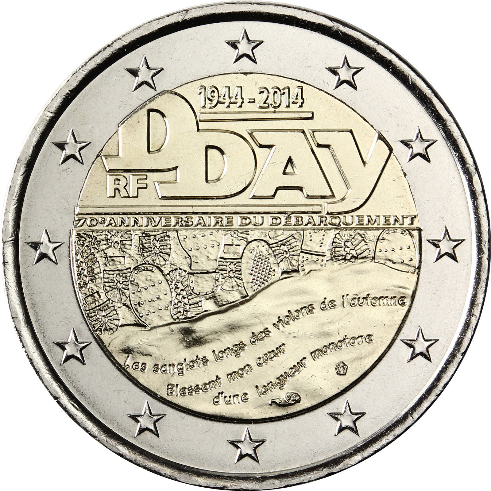 France 2 euro 2014 - 70 Years since D-Day [eur30346]