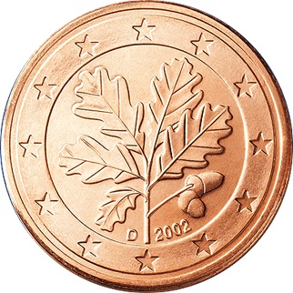 SET of Euro cents 2003-1 cent  2 cents UNC FINLAND
