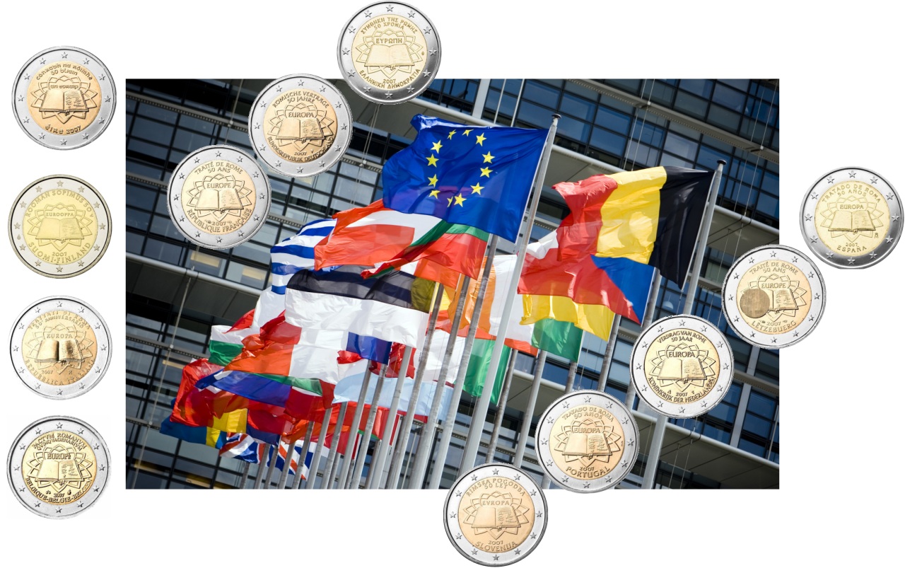 Euro collection 2007 50th anniversary of the Treaty of Rome [set594]